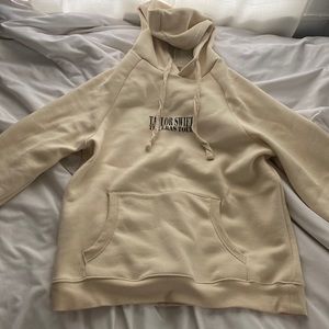 Taylor Swift Beige Hoodie Merchandise